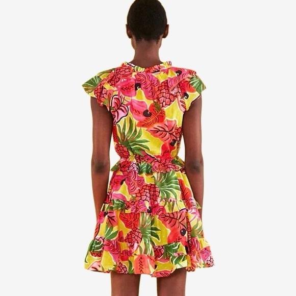 FARM Rio Vibrant Floral Mini Dress - Picture 2 of 13